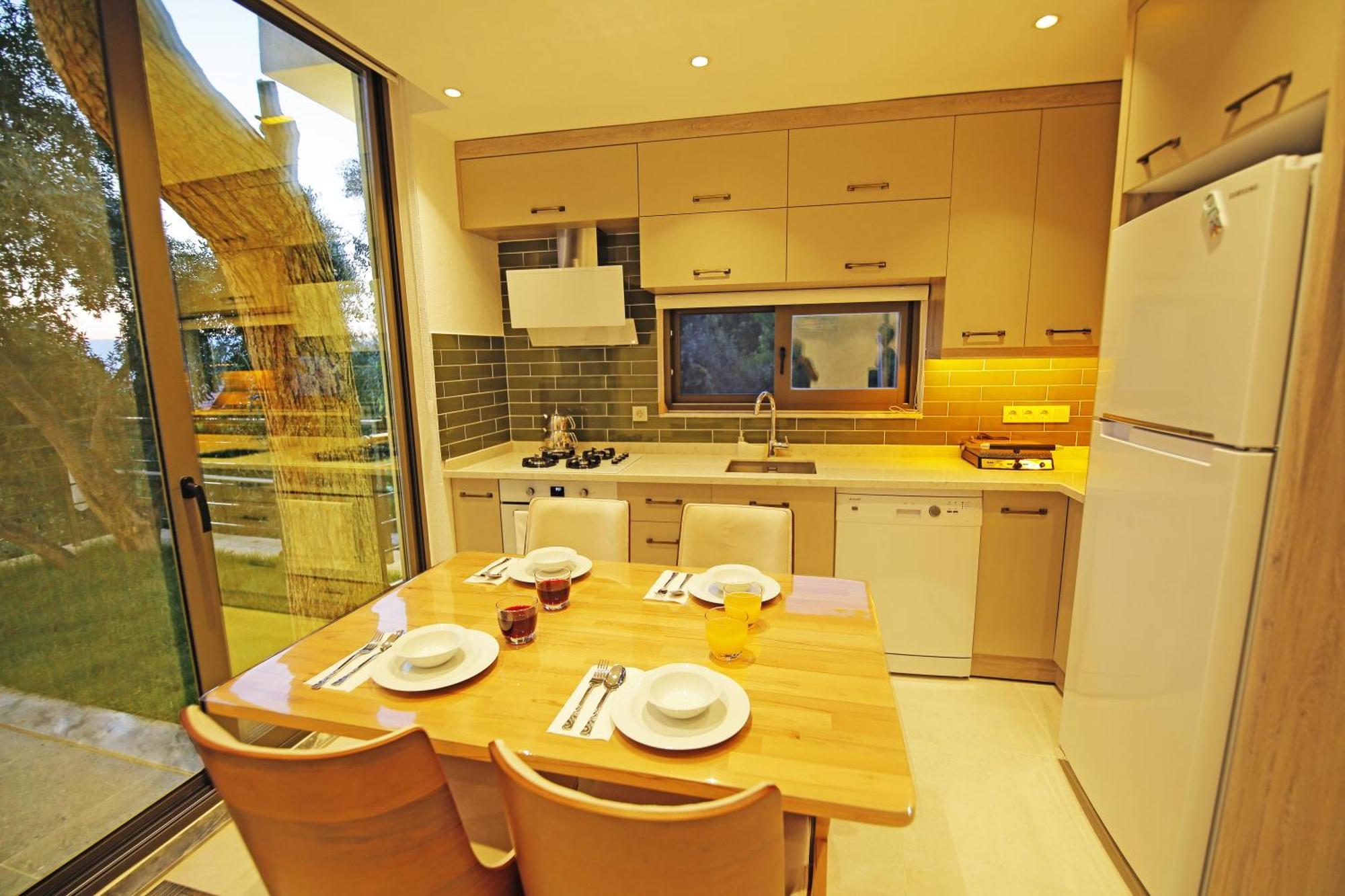 Villa With A Private Heated Pool, Jacuzzi, Overlooking Spectacular Views Of The Sea カシュ エクステリア 写真