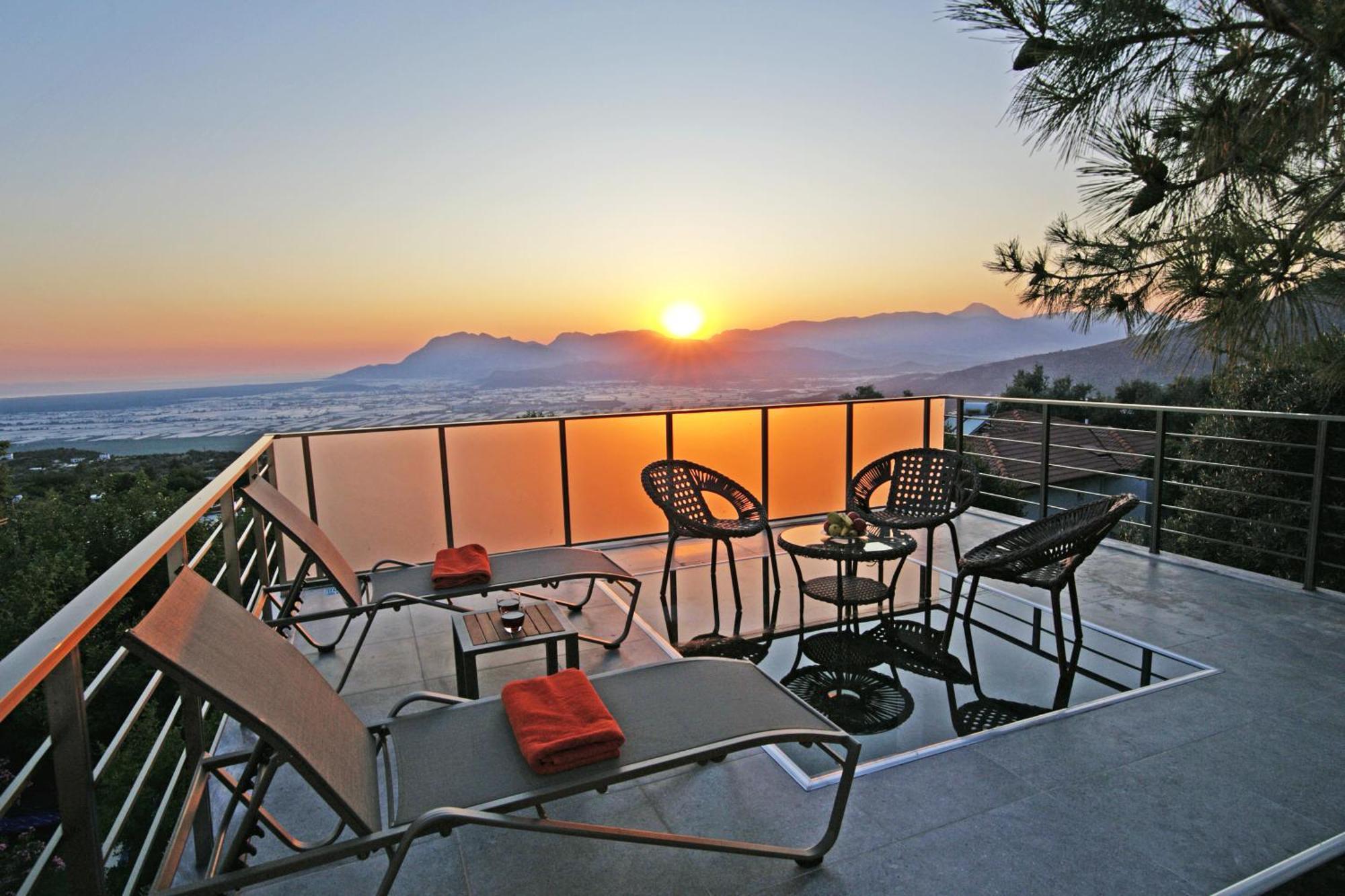 Villa With A Private Heated Pool, Jacuzzi, Overlooking Spectacular Views Of The Sea カシュ エクステリア 写真